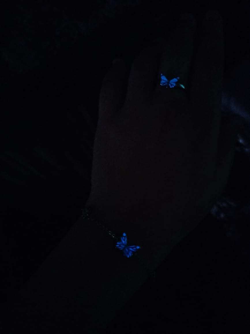 Butterfly Ring – Elegant & Adjustable Jewelry Gift for Her by Nasreen's Charms