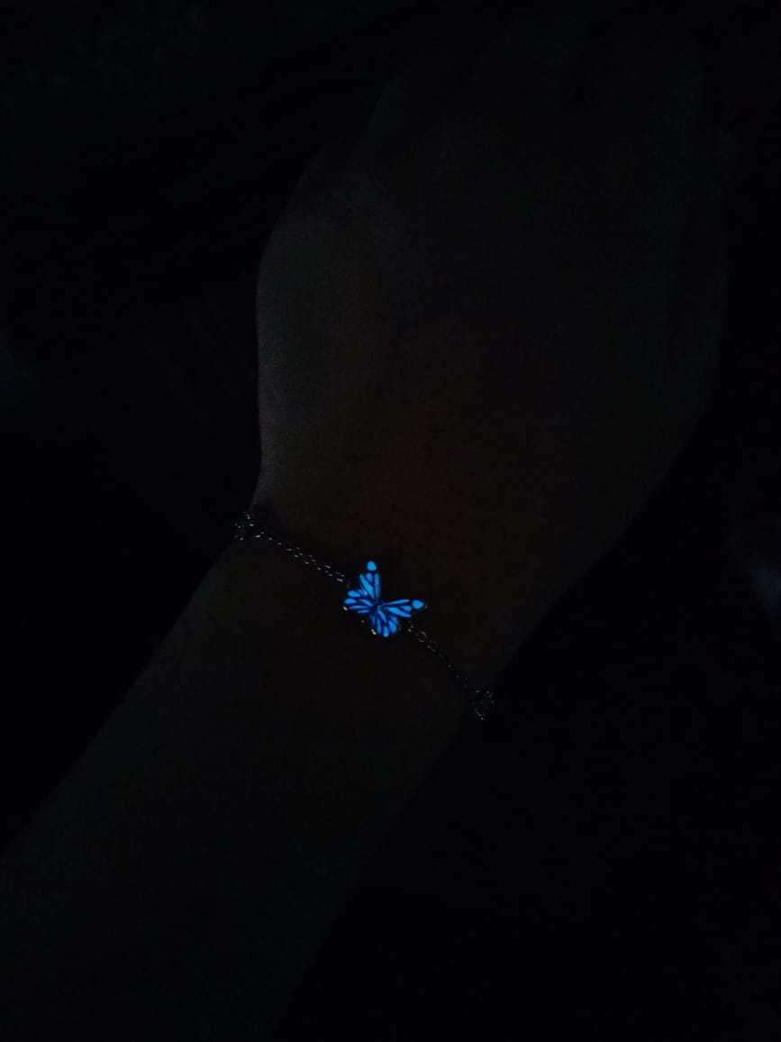 Luminous Butterfly Bracelet